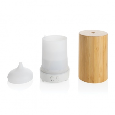 Logotrade promotional merchandise picture of: RCS recycled plastic and bamboo aroma diffuser