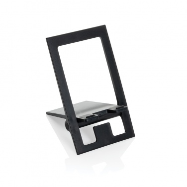 Logotrade promotional merchandise picture of: SnapStand RCS recycled plastic foldable phone stand