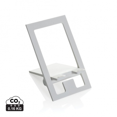 Logo trade promotional gift photo of: SnapStand RCS recycled plastic foldable phone stand