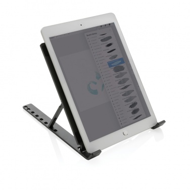 Logotrade advertising product image of: Terra RCS recycled aluminium universal laptop/tablet stand