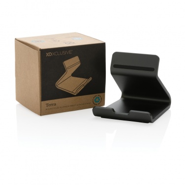 Logotrade business gift image of: Terra RCS recycled aluminium tablet & phone stand