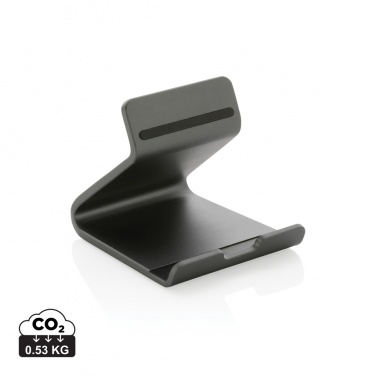 Logo trade advertising products picture of: Terra RCS recycled aluminium tablet & phone stand