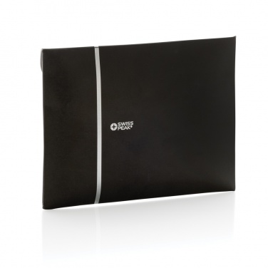 Logo trade business gift photo of: Magstand RCS recycled PU magnetic phone wallet with stand