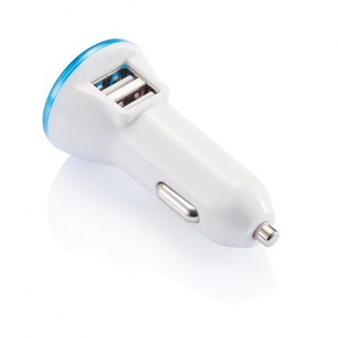 Logotrade promotional item picture of: Powerful dual port car charger