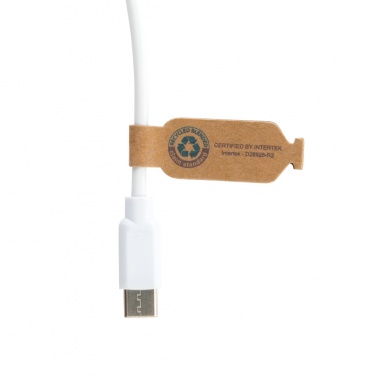 Logotrade promotional gift picture of: RCS recycled plastic Ontario 6-in-1 cable