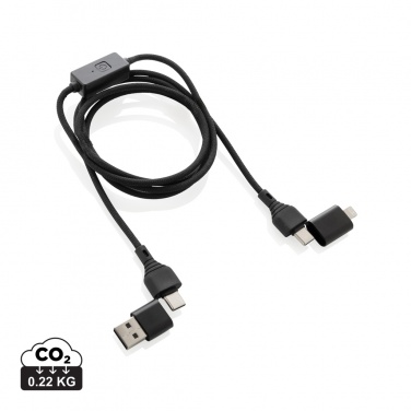 Logotrade advertising product image of: Datalock RCS recycled 60W hacking protection cable