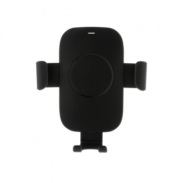 Logo trade advertising products picture of: RCS recycled plastic 10W wireless charging car holder