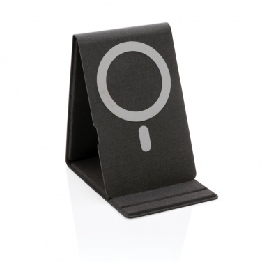 Logo trade promotional products picture of: Artic Magnetic 10W wireless charging phone stand