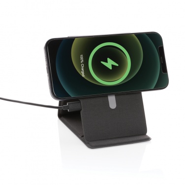 Logotrade advertising product image of: Artic Magnetic 10W wireless charging phone stand