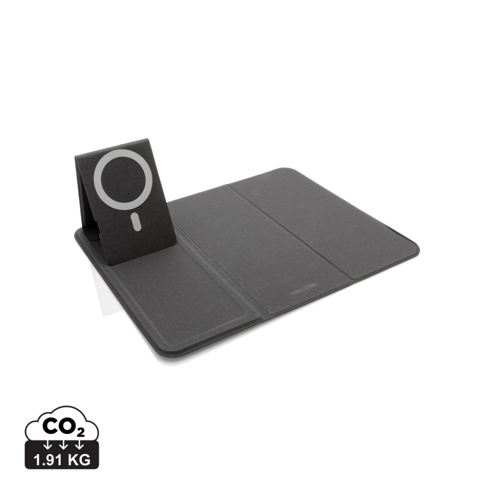 Logotrade advertising product image of: Artic Magnetic 10W wireless charging phonestand