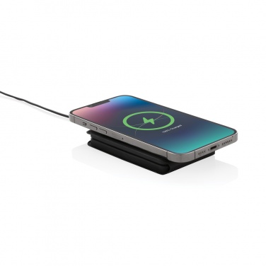 Logotrade promotional merchandise photo of: Swiss Peak RCS rPU 15W  3-in-1 magnetic wireless charger