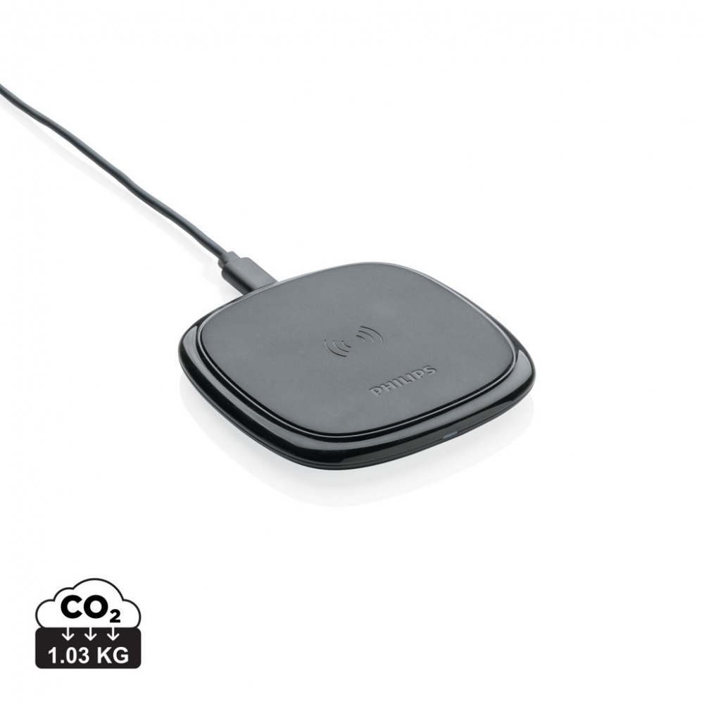 Logo trade promotional merchandise picture of: Philips 10W Qi wireless charger