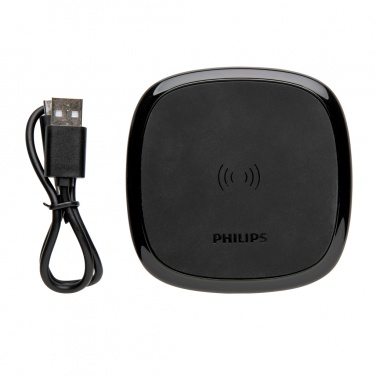 Logo trade promotional items image of: Philips 10W Qi wireless charger