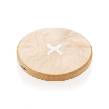 Logotrade promotional product picture of: 5W wood wireless charger