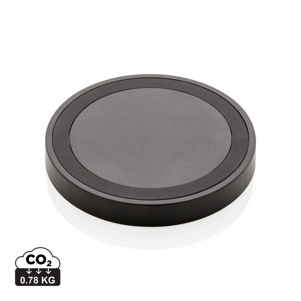 Logotrade corporate gift picture of: 5W wireless charging pad round