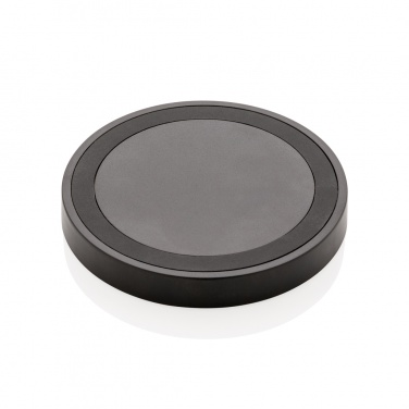 Logo trade promotional merchandise photo of: 5W wireless charging pad round