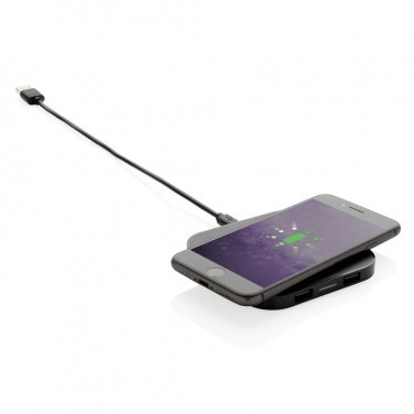 Logo trade corporate gift photo of: Wireless 5W charging pad