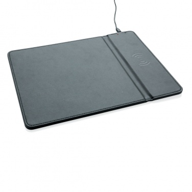 Logo trade advertising products image of: Mousepad with 5W wireless charging