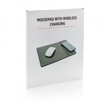 Logo trade advertising product photo of: Mousepad with 5W wireless charging