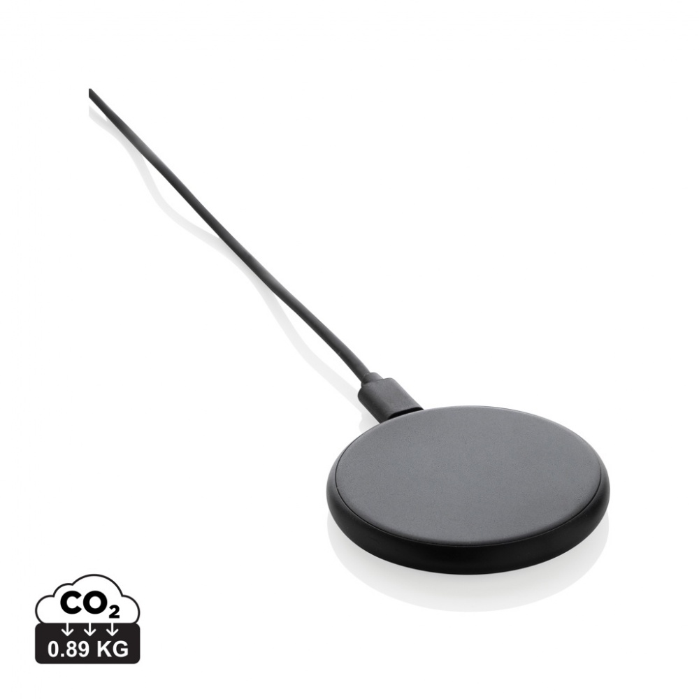 Logo trade promotional merchandise picture of: Magnapad 15W RCS rplastic magnetic 3 in 1 charging pad