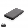 Tusca 10.000 mAh PU powerbank, black