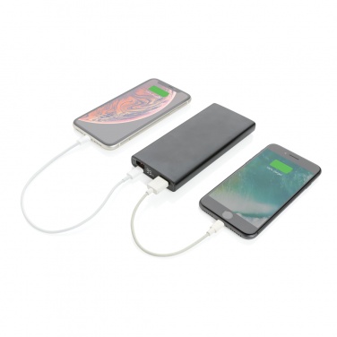 Logotrade promotional merchandise image of: Aluminium 18W 10.000 mAh PD Powerbank