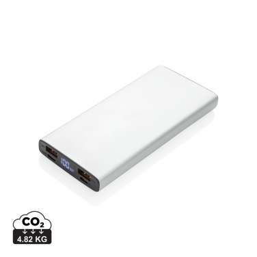 Logotrade promotional product image of: Aluminium 18W 10.000 mAh PD Powerbank