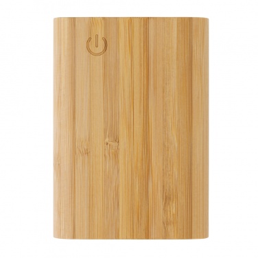 Logotrade advertising product image of: Bamboo 5.000 mAh powerbank