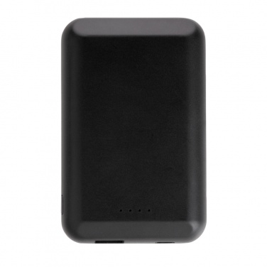 Logo trade promotional gift photo of: Magnetic 5.000 mAh 5W wireless powerbank