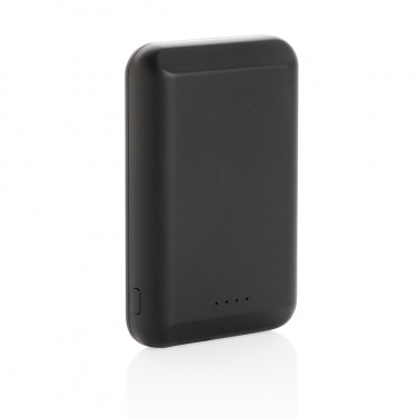 Logo trade promotional merchandise photo of: Magnetic 5.000 mAh 5W wireless powerbank