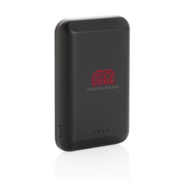 Logotrade promotional merchandise image of: Magnetic 5.000 mAh 5W wireless powerbank