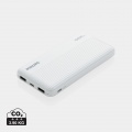 Philips 10.000 mAh slim powerbank, white