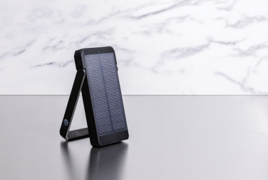 Logotrade promotional item picture of: Skywave RCS recycled plastic solar powerbank 10000 mAh