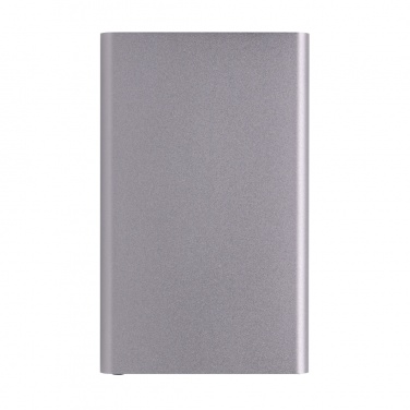 Logotrade promotional gift image of: RCS recycled plastic/aluminum 4000 mah powerbank with type C