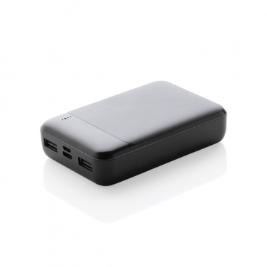 Logo trade promotional products image of: RCS standard recycled plastic 10.000 mAh powerbank