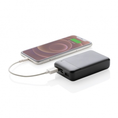 Logotrade promotional merchandise picture of: RCS standard recycled plastic 10.000 mAh powerbank