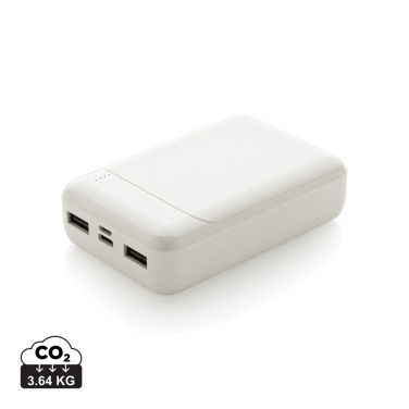 Logotrade promotional giveaway picture of: RCS standard recycled plastic 10.000 mAh powerbank