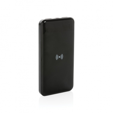 Logotrade corporate gift picture of: RCS standard recycled plastic wireless powerbank