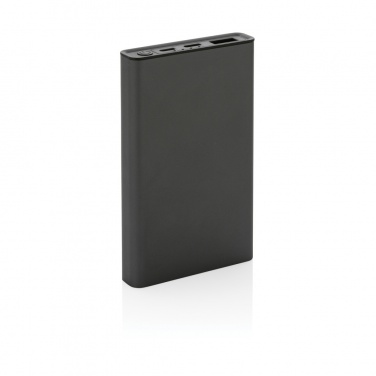 Logotrade advertising product image of: Terra RCS recycled aluminium powerbank 5.000 mAh