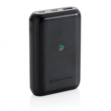 Logo trade promotional item photo of: Urban Vitamin Alameda 10.000 mAh 18W PD powerbank