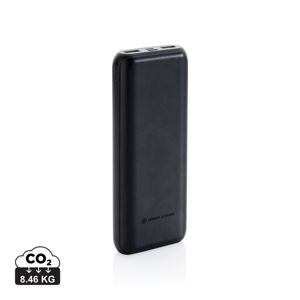 Logotrade promotional products photo of: Urban Vitamin Pasadena 20.000 mAh 18W PD powerbank