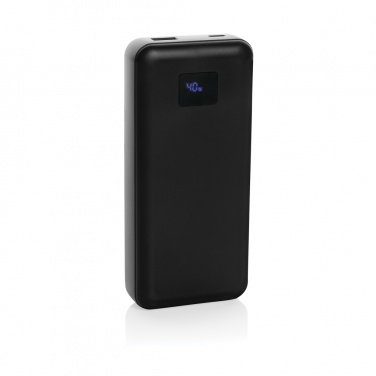 Logo trade promotional item photo of: Gridley RCS rplastic 20000 65W laptop powerbank