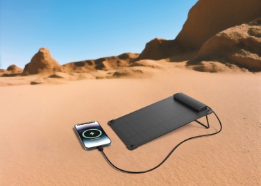 Logo trade promotional products picture of: Solarpulse rplastic portable solar panel 5W