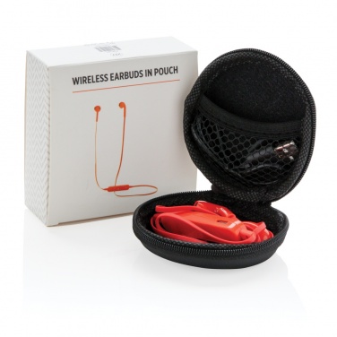 Logotrade promotional giveaway picture of: Wireless earbuds in pouch