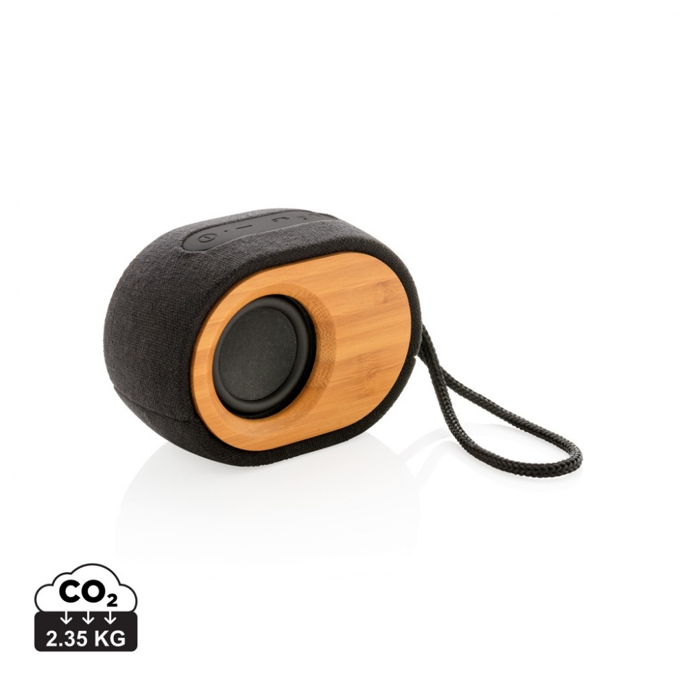 Logo trade promotional items picture of: Bamboo X  speaker