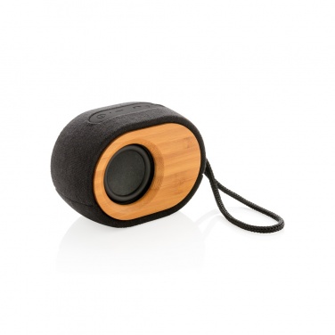 Logo trade promotional gift photo of: Bamboo X  speaker