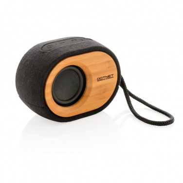 Logo trade promotional products image of: Bamboo X  speaker