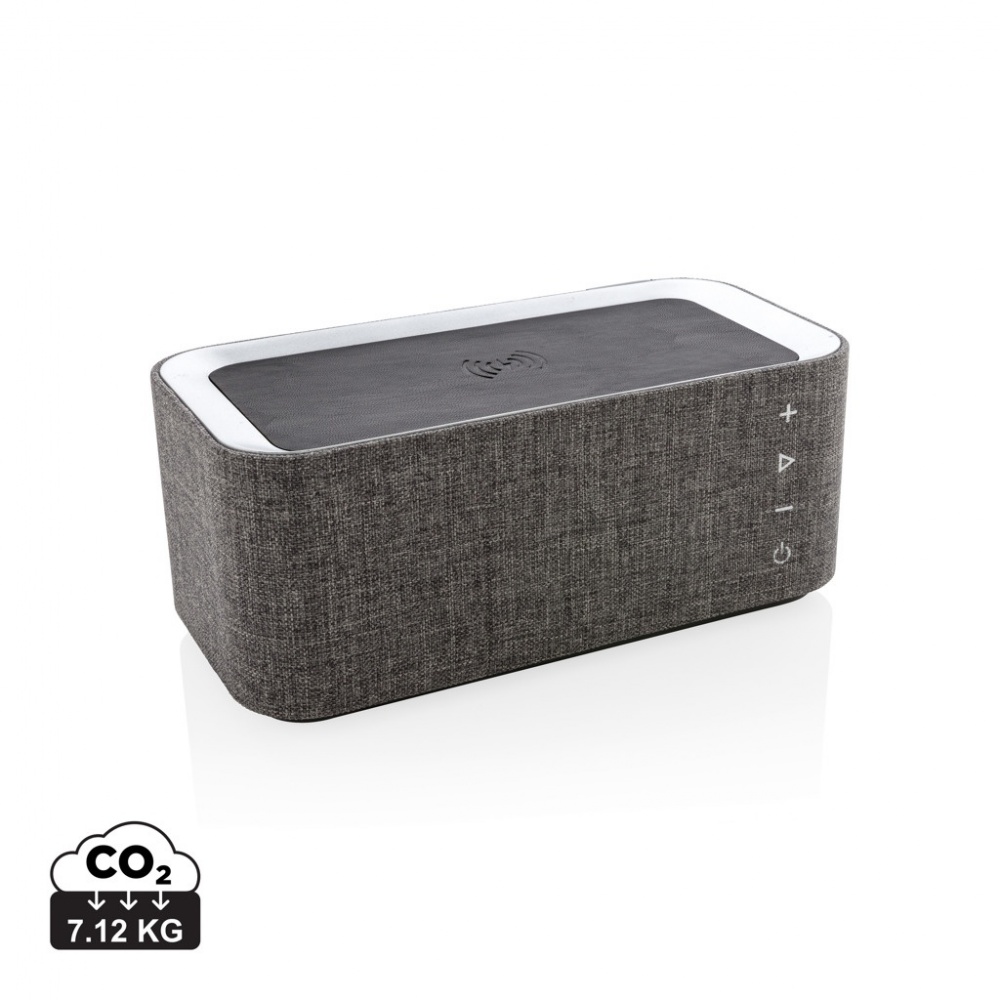 Logotrade corporate gift picture of: Vogue wireless charging speaker