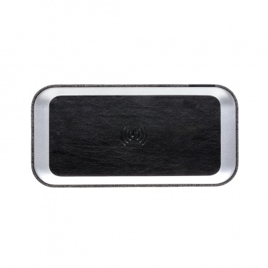 Logo trade promotional gifts image of: Vogue wireless charging speaker