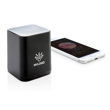 Logo trade promotional items image of: Light up logo wireless speaker